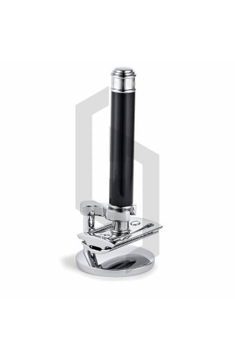 Black And Chrome Shaving Stands