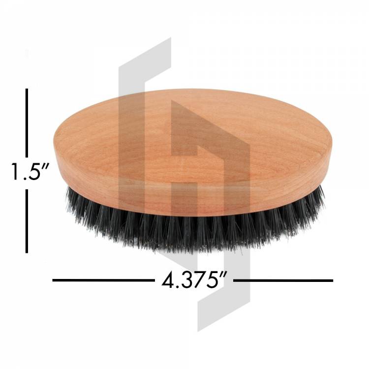 Beard Brush For Men With 100% First Cut Boar Bristles