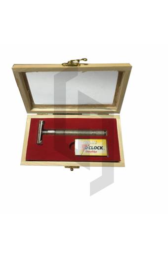 Wooden Box for DE Safety Razor And Cartridge Razor
