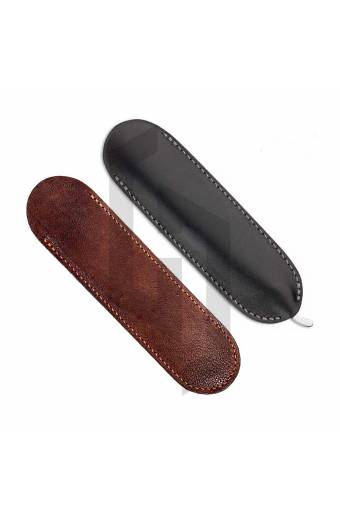 Fancy Leather Pouches for Straight Razor