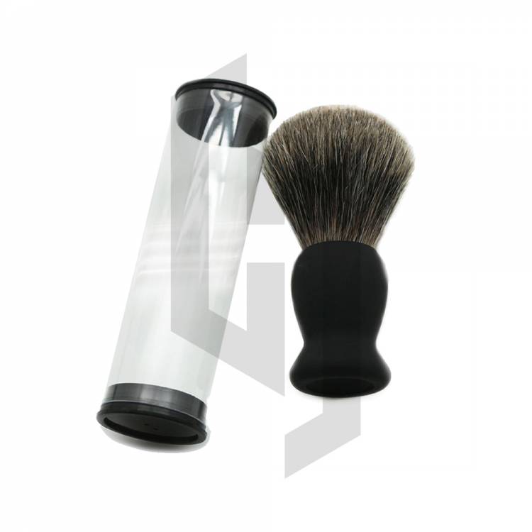 Shaving Brush Plastic Round Packaging