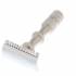 Classic Finger Step DE Razor Chrome And Satin Finish