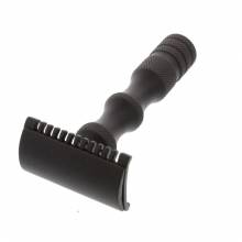 Classic Black Midnight Finger Step DE Razor