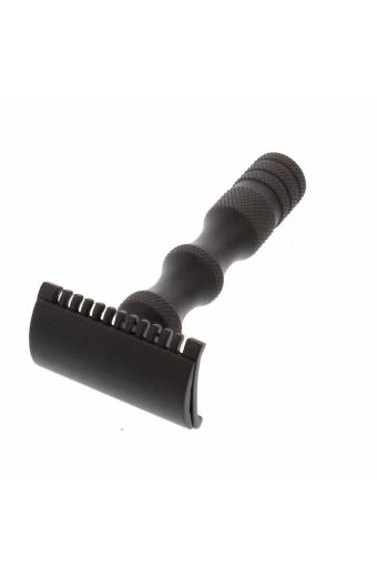 Classic Black Midnight Finger Step DE Razor