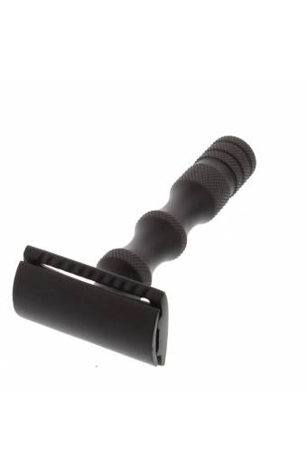 Classic Black Midnight Finger Step DE Razor
