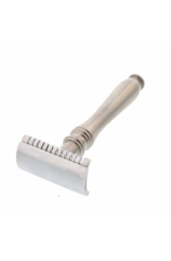 Bambaw Handle DE Razor Chrome And Satin Finish