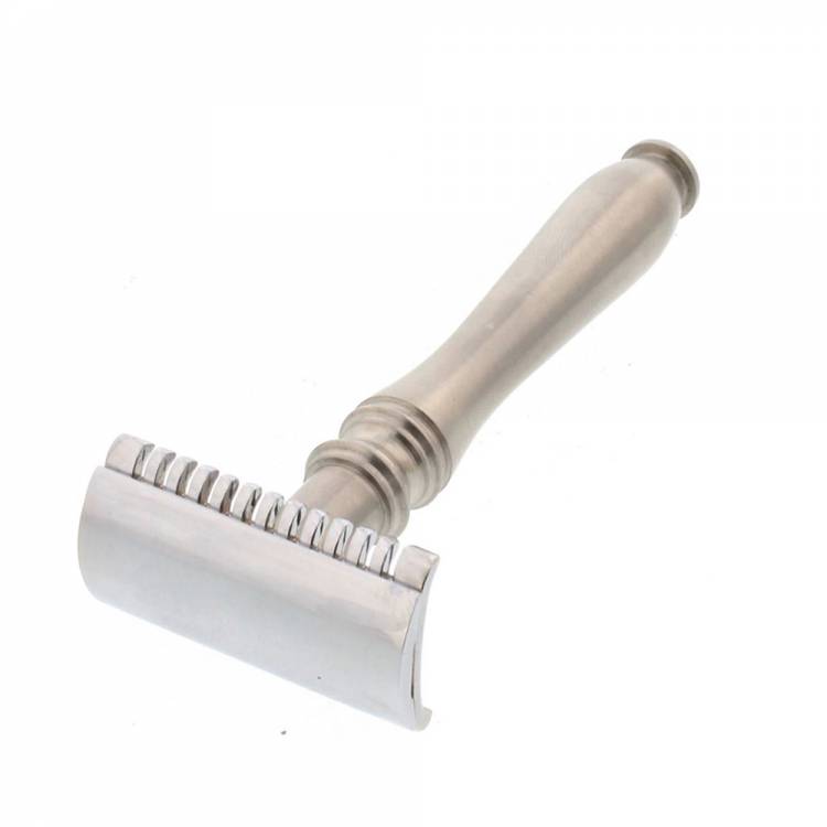 Bambaw Handle DE Razor Chrome And Satin Finish