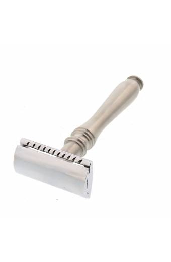Bambaw Handle DE Razor Chrome And Satin Finish