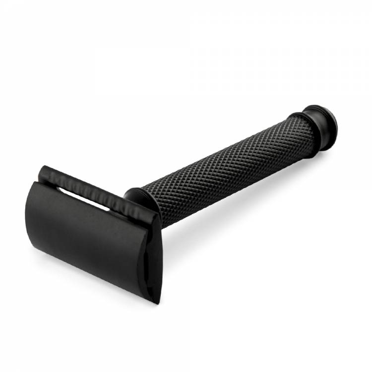 Double Edged Safety Razor Matte Black