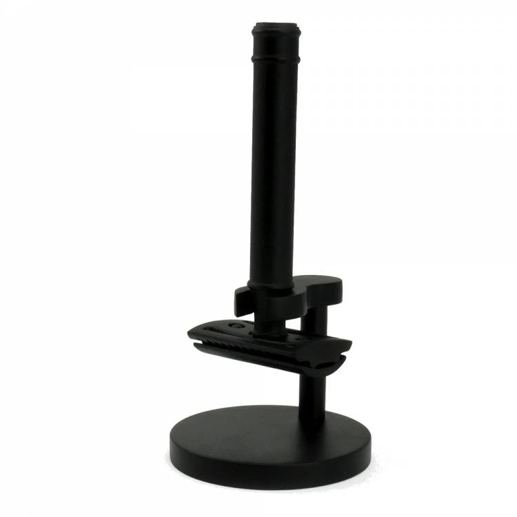Plain Double Edge Safety Razor Matte Black