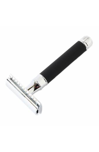 Traditional Safety Razor Chrome Lined Form Closed Comb Razor 