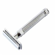 3D Diamond Knurling Razor Brass