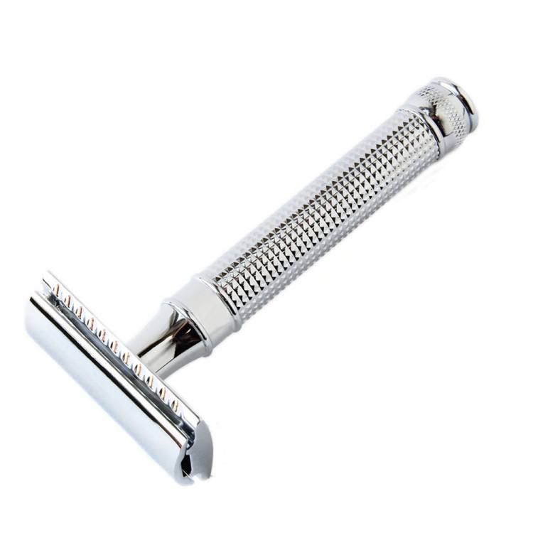 3D Diamond Knurling Razor Brass