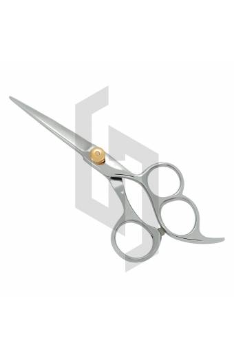 Hi Cut Barber Shear 3 Rings And Rest Finger