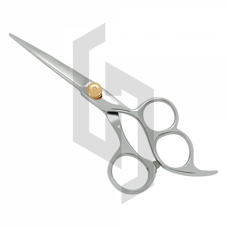 Hi Cut Barber Shear 3 Rings And Rest Finger