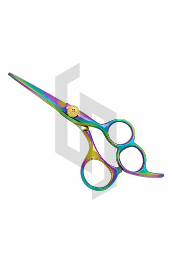 Hi Cut Barber Shear 3 Rings And Rest Finger