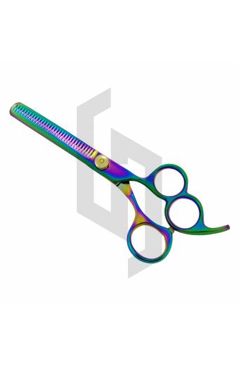 Hi Cut Barber Shear 3 Rings And Rest Finger