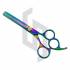 Hi Cut Barber Shear 3 Rings And Rest Finger