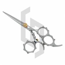 Barber Shear 3 Rings and Rest Finger Scissors for Barber Shop