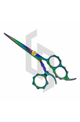 Barber Shear 3 Rings and Rest Finger Scissors for Barber Shop