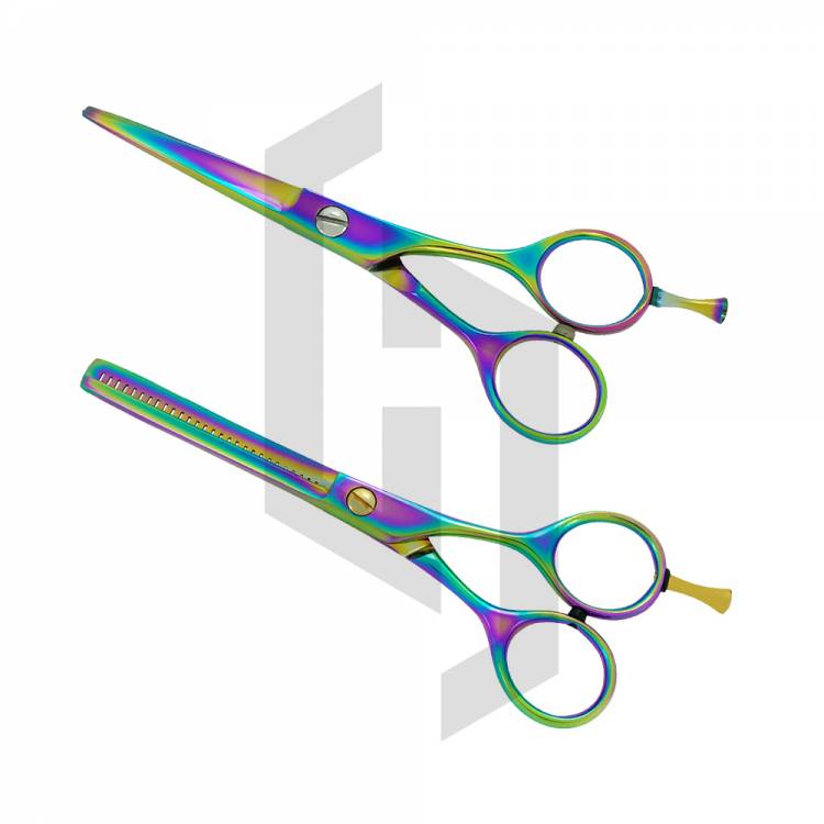 Multi Color Barber Hair Cutting Scissors