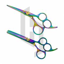 3 Ring Multi Color Barber Hair Cutting Scissors