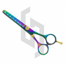 Multi Color Fat Edge Thinning Barber Scissor