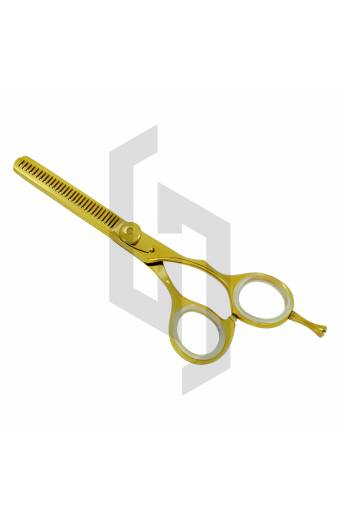 Elegant Golden Thinning Barber Scissor