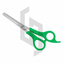 Green Plastic Handle General Purpose Scissors And Shears