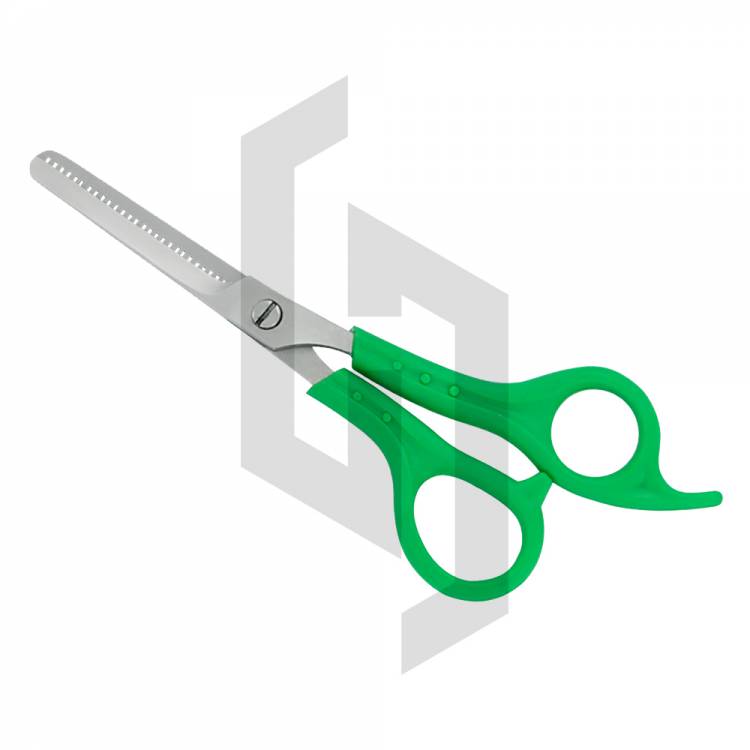 Green Plastic Handle General Purpose Scissors And Shears