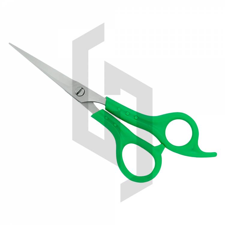 Green Plastic Handle General Purpose Scissors And Shears