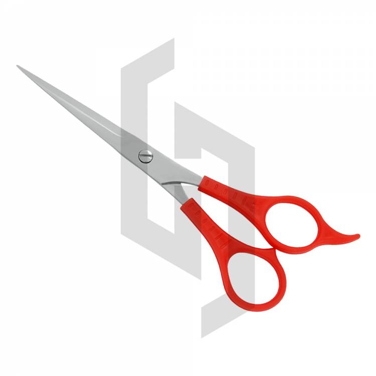 Pro Red Plastic Handle General Purpose Scissors And Shears