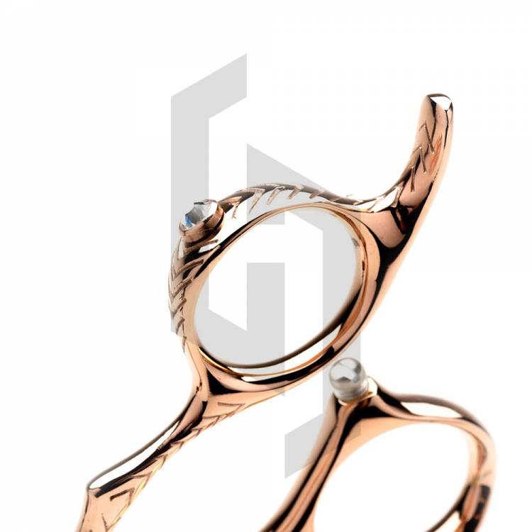 Professional Rose Gold Pet Dog Grooming Scissors 