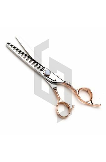 Professional Rose Gold Pet Dog Grooming Scissors 