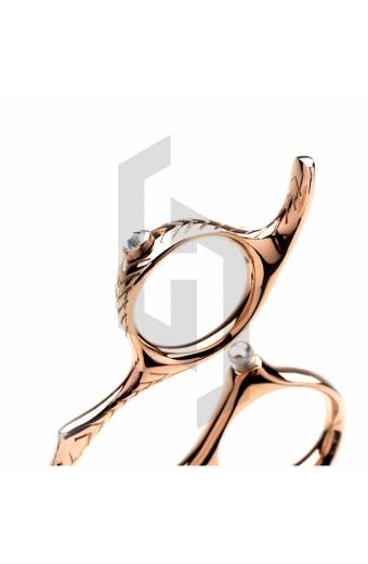 Professional Rose Gold Pet Dog Grooming Scissors 
