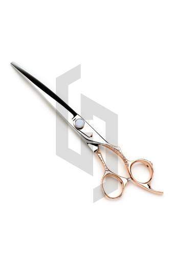 Professional Rose Gold Pet Dog Grooming Scissors 