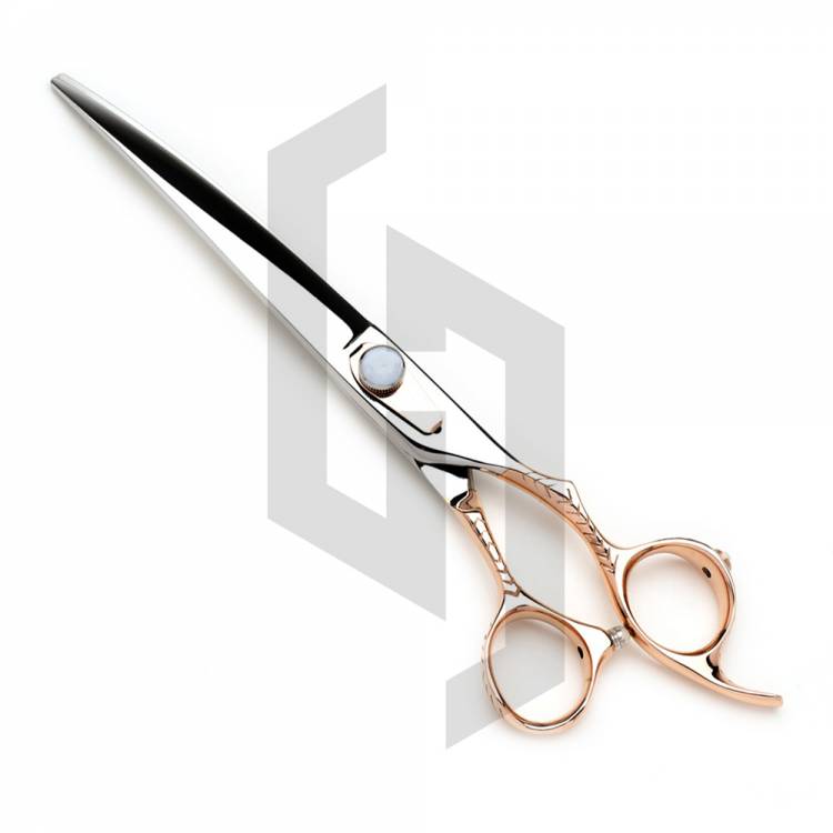 Professional Rose Gold Pet Dog Grooming Scissors 