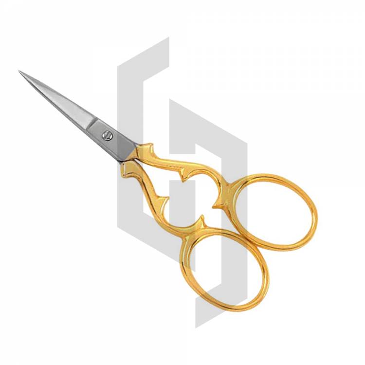 Gold Cuticle Nail Scissors