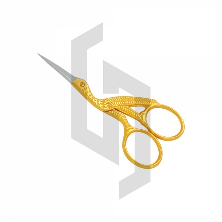 Gold Eagle Cuticle Nail Scissors