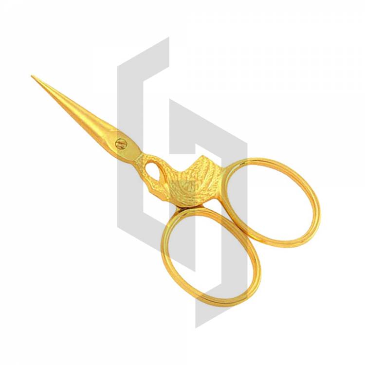 Gold Eagle Cuticle Nail Scissors