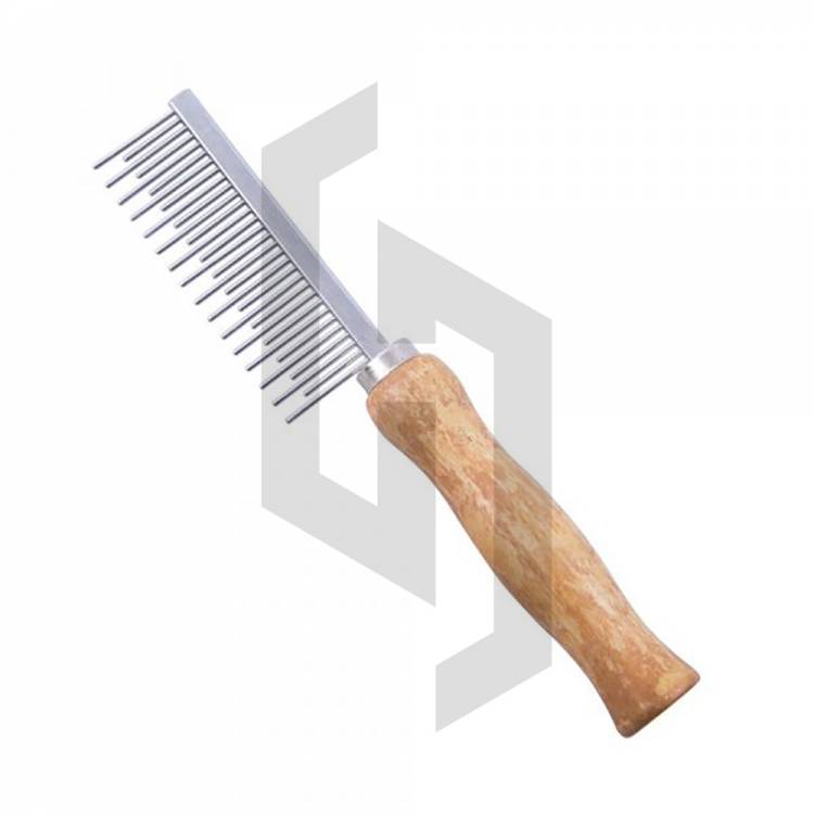 Wooden Pet Grooming Comb