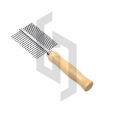 Wooden Pet Grooming Comb