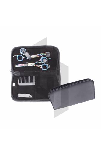 Barber Tool Kit with Scissors And Comb