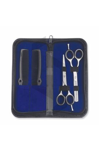 Pro Leather Scissors And Combs Packaging