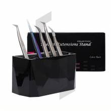 Black Eyelash Extension Tweezers Stand