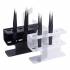 6 Pcs White Eyelash Extension Tweezers Stand