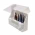 Marble Eyelash Extension Tweezer Stand Acrylic Holder Display for Lash Tools Tweezers Storage Box