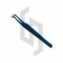 Blue Plasma Coated Eyelash Extension Tweezers Set