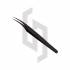 Black Plasma Coated Eyelash Extension Tweezers Set