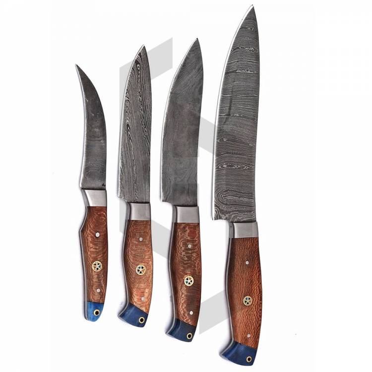 4Pcs Damascus Kitchen knife Set